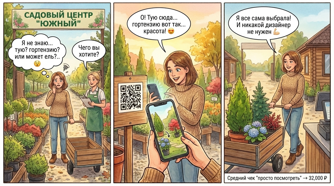 Сама выбрала без дизайнера